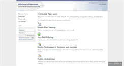 Desktop Screenshot of hitchcockplanroom.com