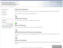 Tablet Screenshot of hitchcockplanroom.com